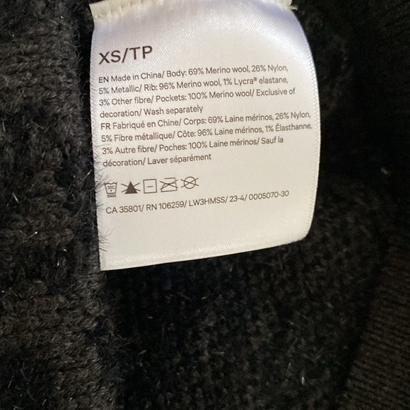 Lululemon Wool Blend Animal Print Oversized Cardigan Size Extra Small XS NWT - Picture 12 of 12